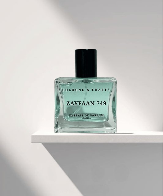Zayfaan 749 | Sweet, Sensual Leather Fragrance - Cologne & Crafts